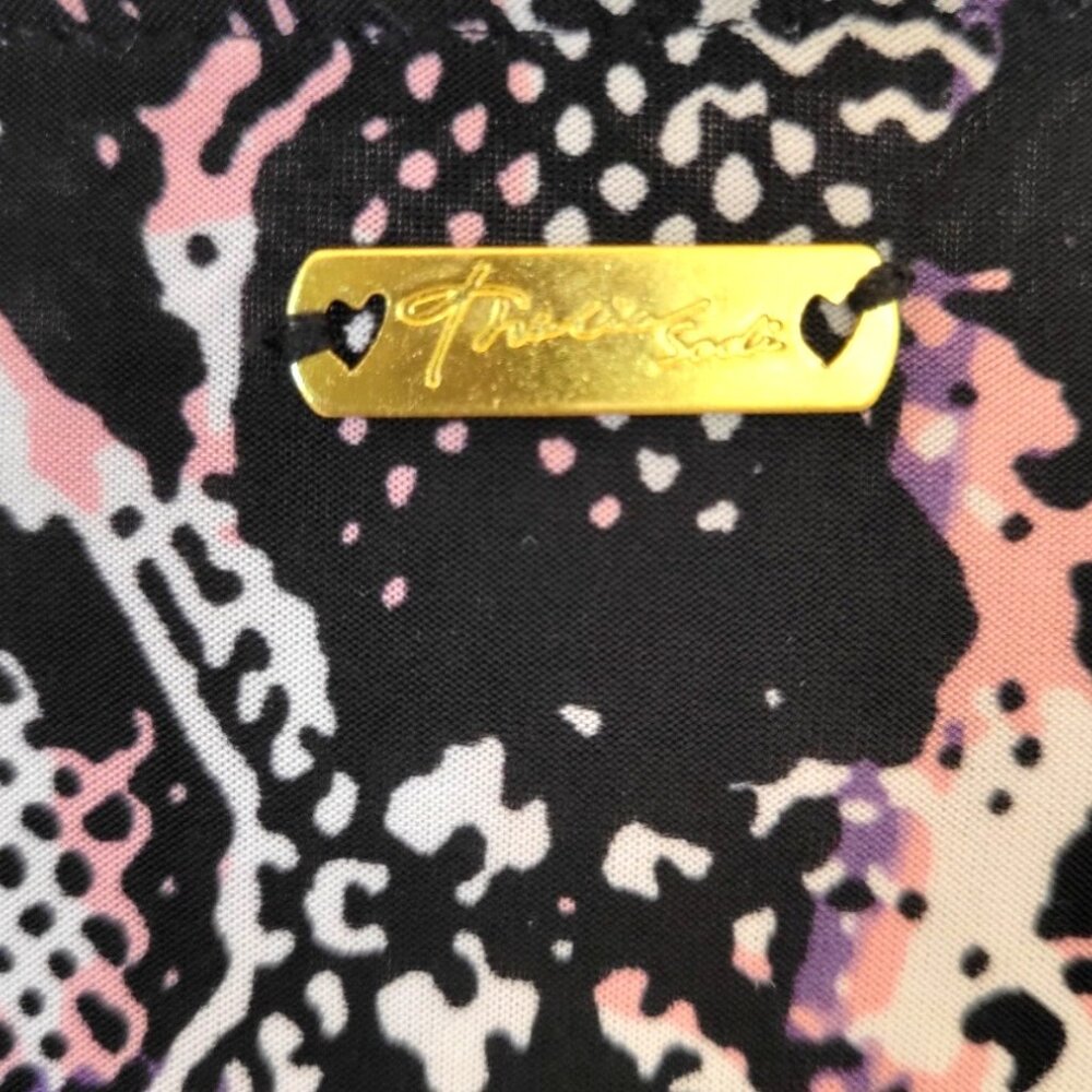 Fierce & Flirty: Thalia Sodi Snake Print Twist-Front Midi Dress – XXS - Picture 9 of 9